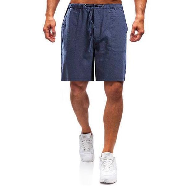 10 Pack Men's Linen Loose Casual Shorts