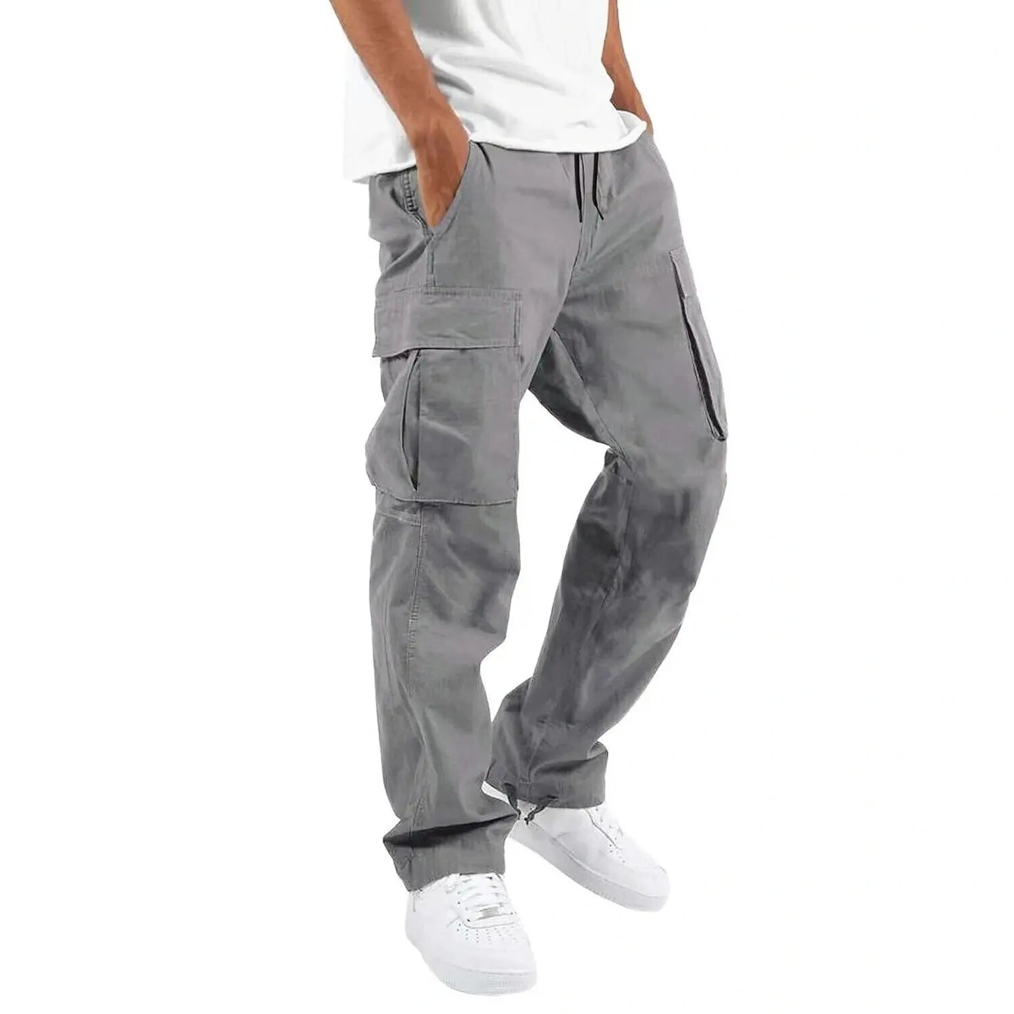 4-pack Men's Pocket Drawstring Cargo Pants